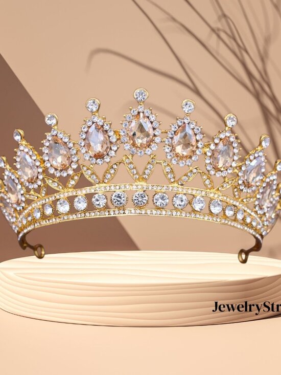 Princess Crowns and Tiaras for Girl Rhinestone Crowns for Birthday